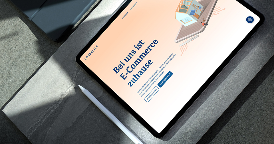 Website Realisierung für codeblick